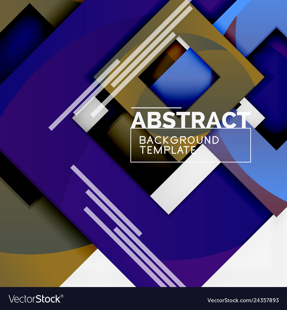 Geometric minimal abstract background