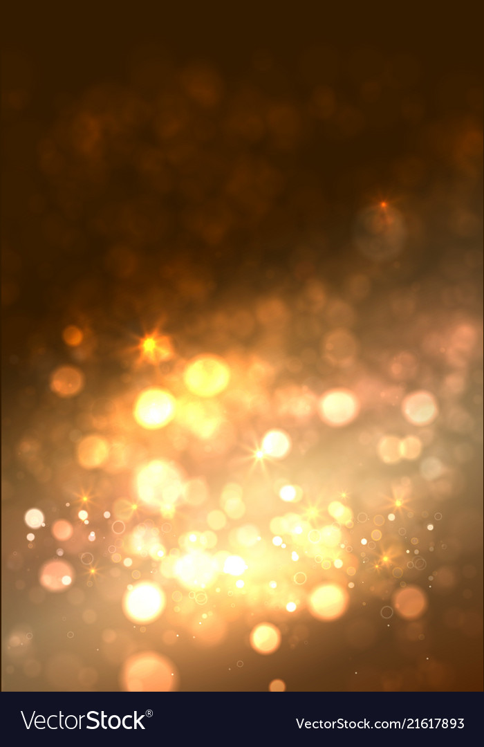 Magic background with bokeh and stars