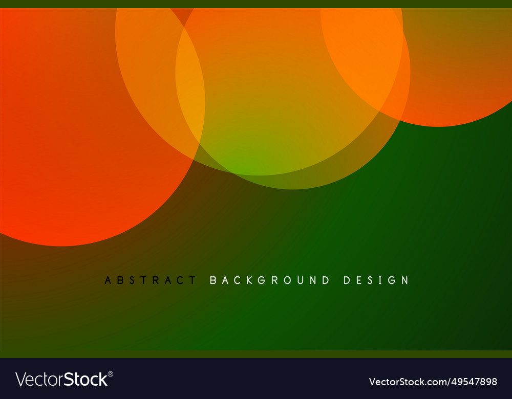 Abstract tech circles background