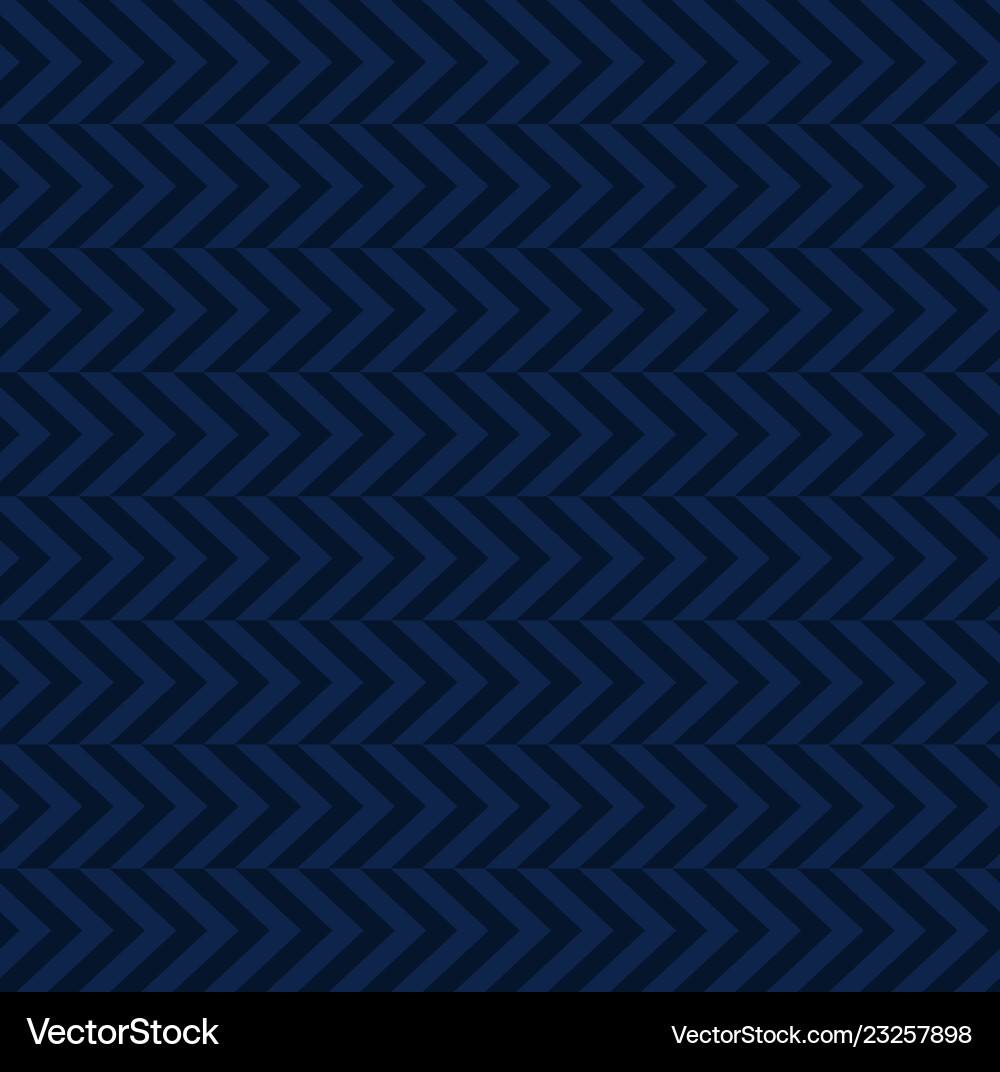 Blue herringbone decorative pattern background Vector Image