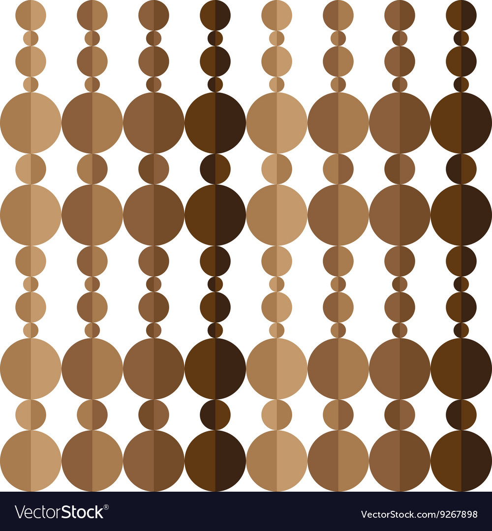 Colored circle seamless pattern