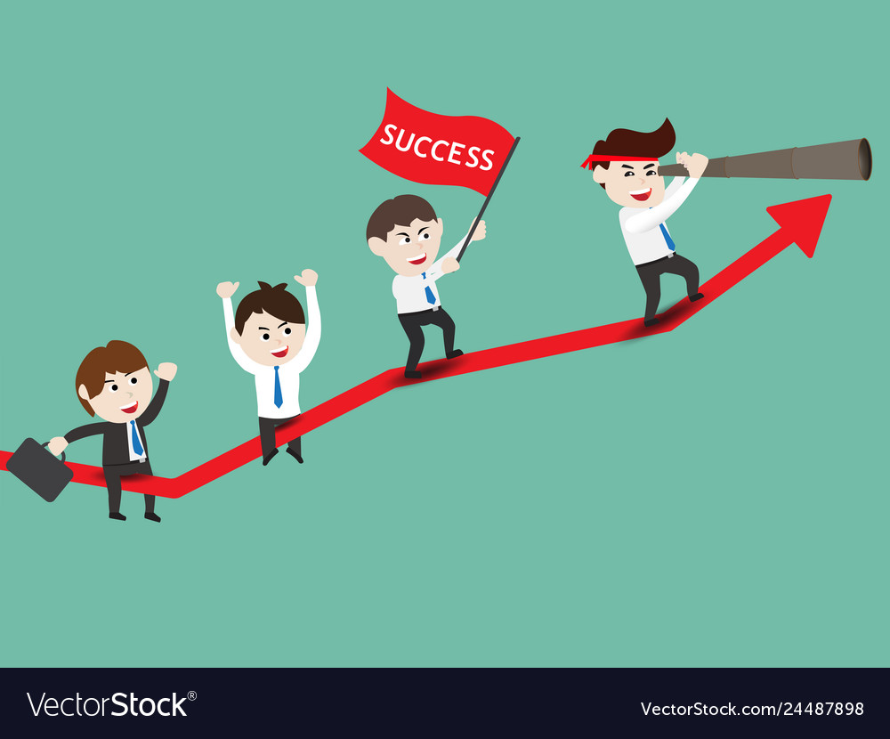 growth-of-progressive-business-royalty-free-vector-image