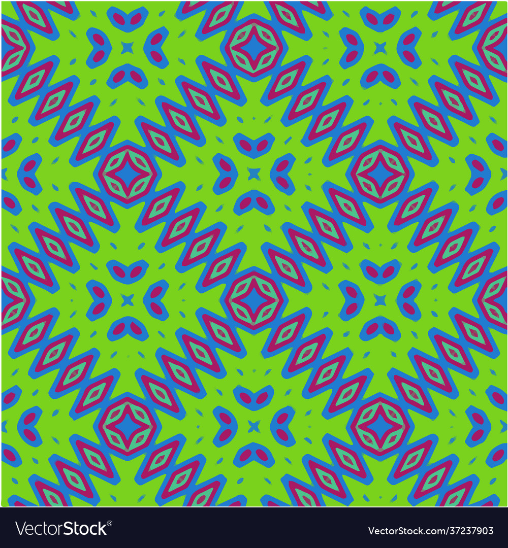Geometric pattern with triangular elements