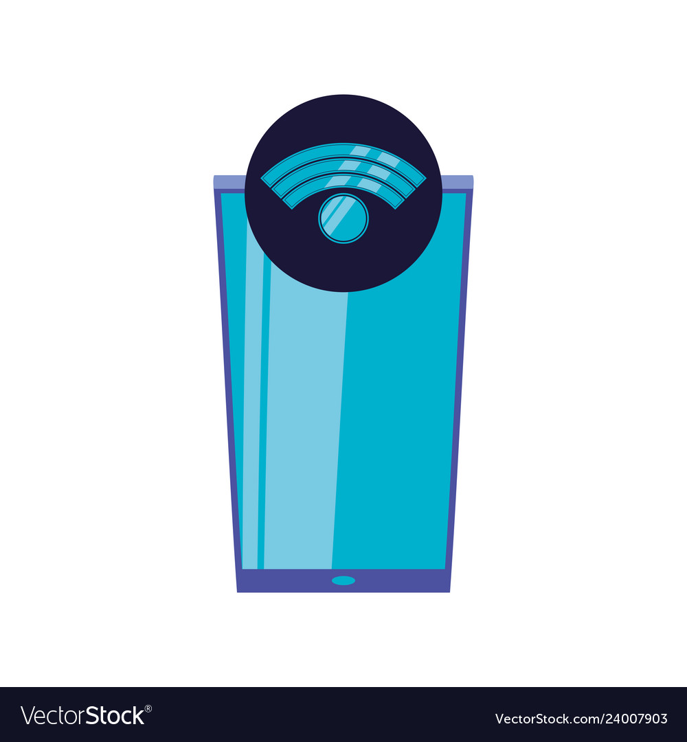 Smartphone device with wifi signal