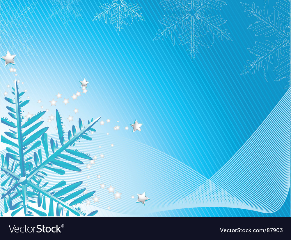 Snowflake background