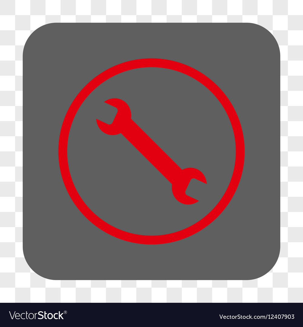 Wrench rounded square button