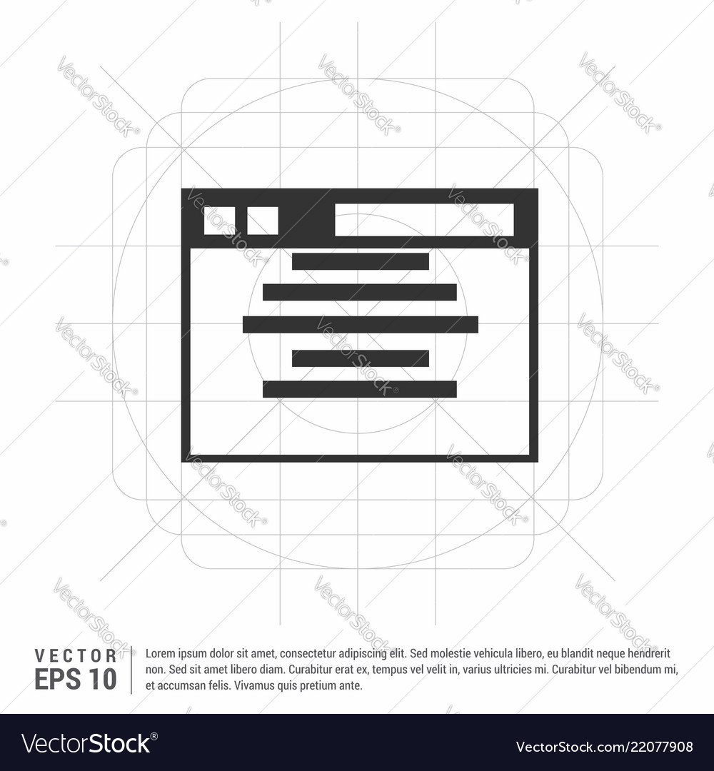 App window interface icon