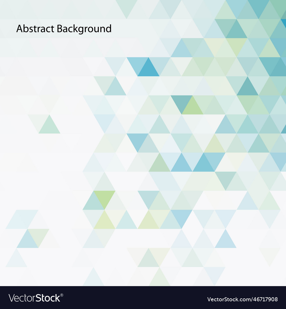 Blue triangular background modern design element