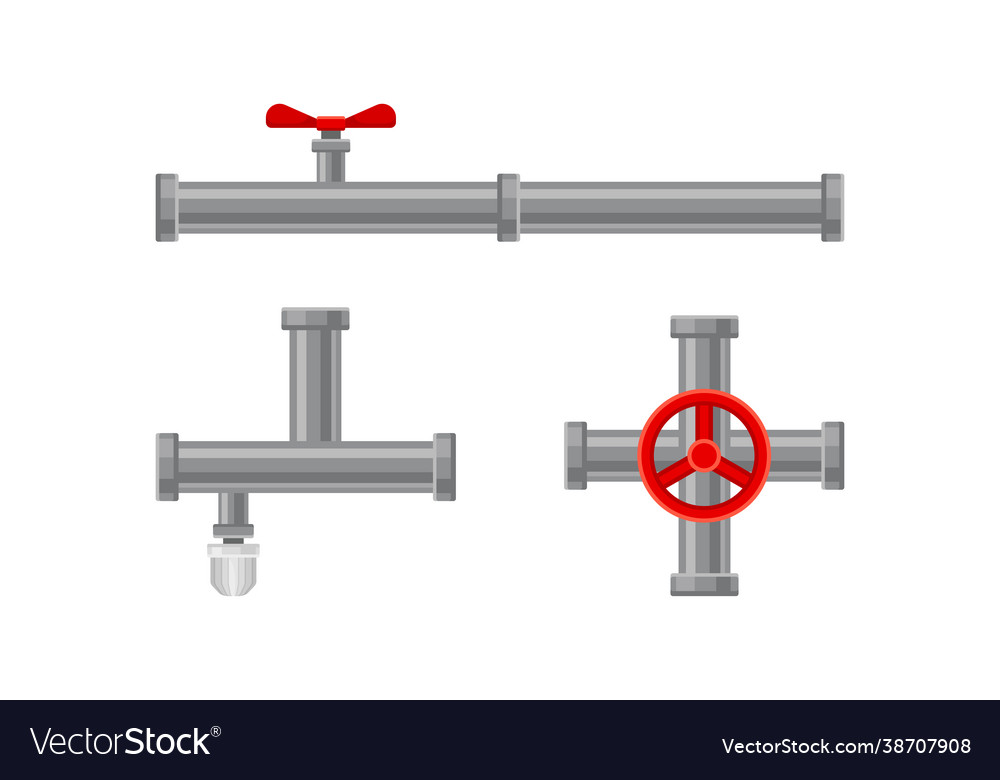 Fitting or adapter for connecting straight section