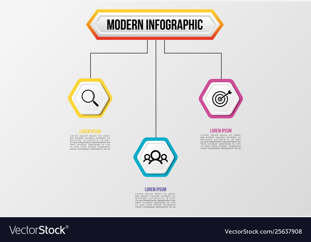 Infographic design template with options steps