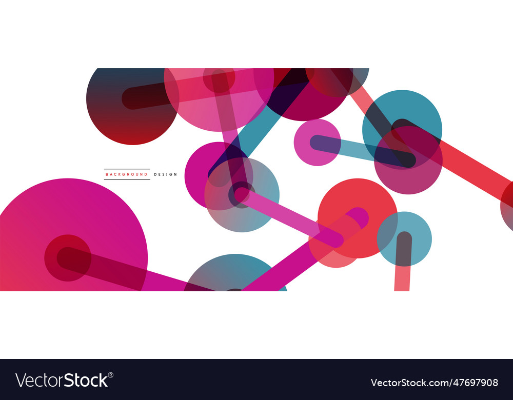 Network concept abstract background dots Vector Image Network concept abstract background dots