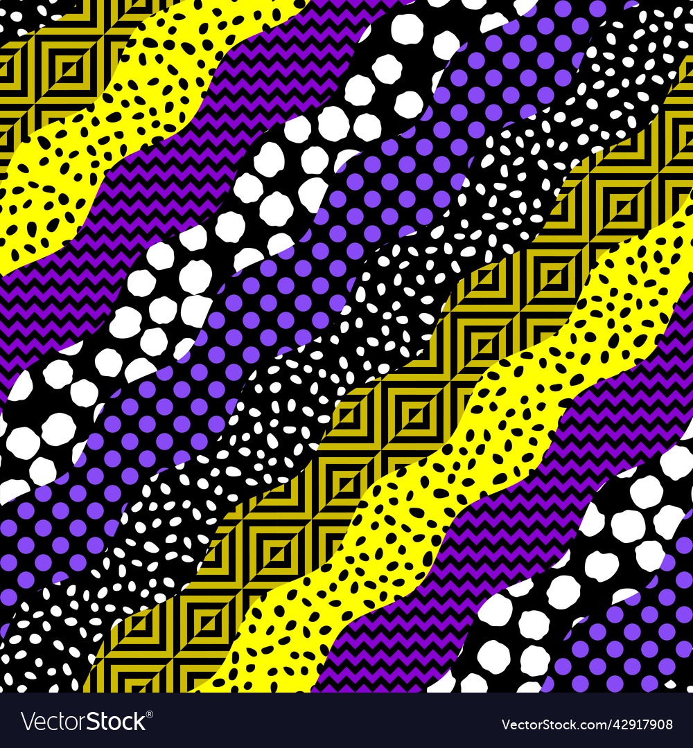 Seamless pattern abstract square texture vector image Seamless pattern abstract square texture