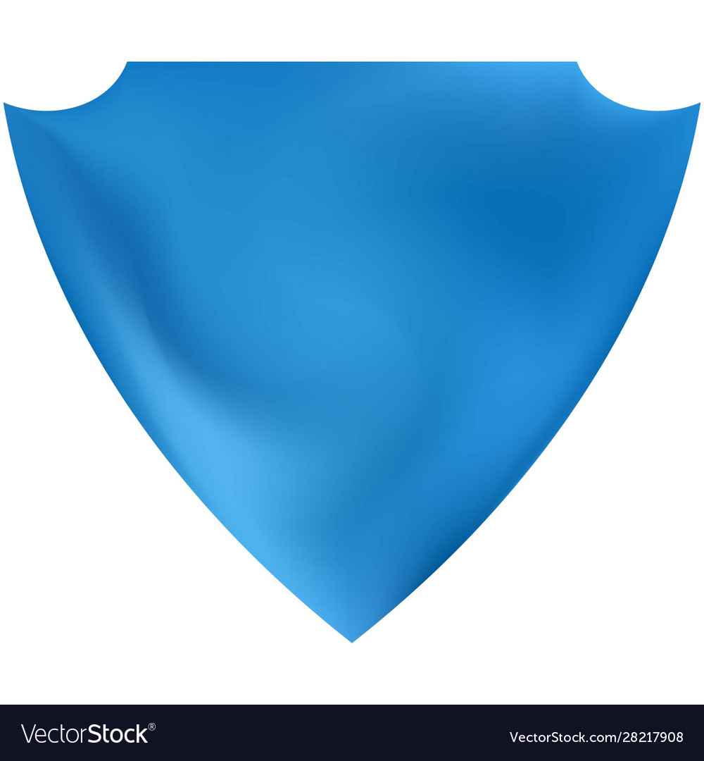 Smooth background in form a shield vector image Smooth background in form a shield