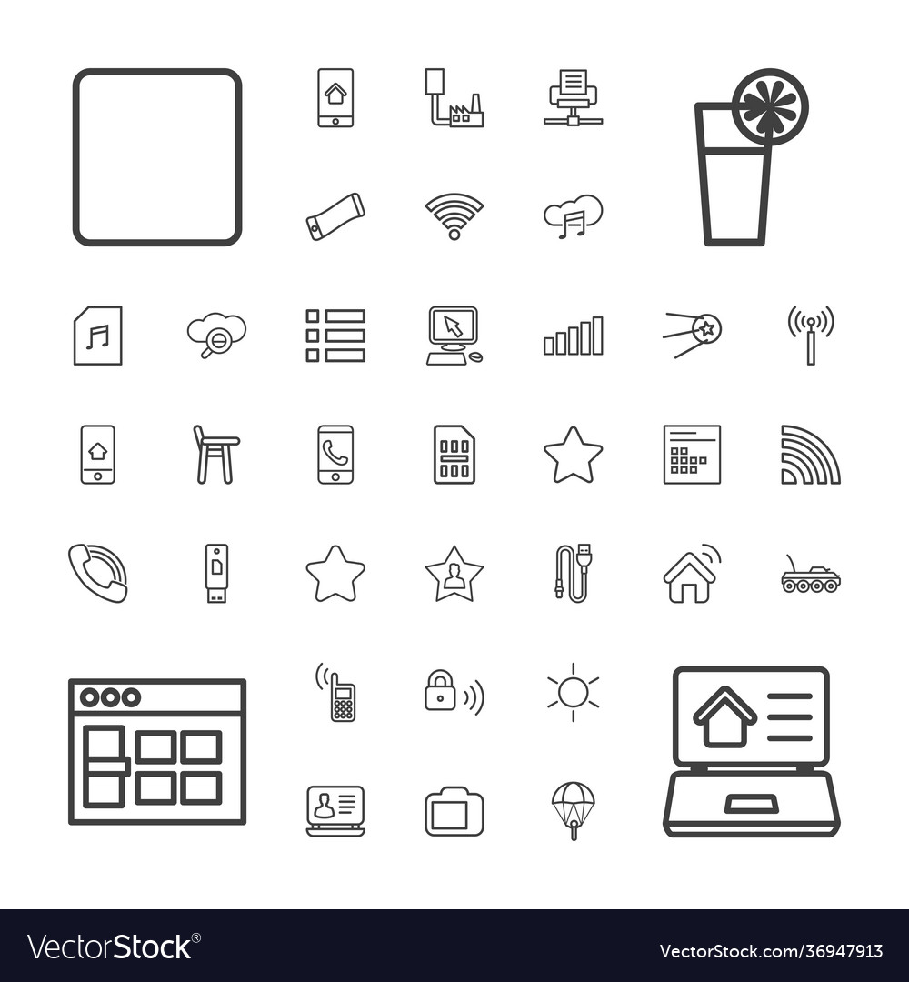 37 mobile icons