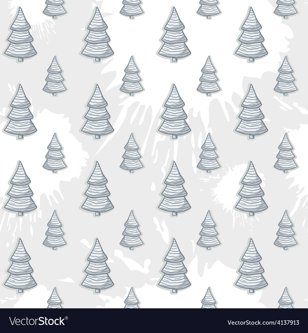 Abstract with christmas tree pattern