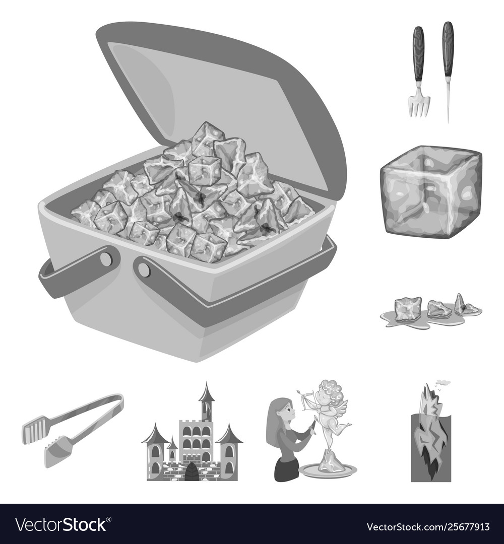 Design square and purity icon set