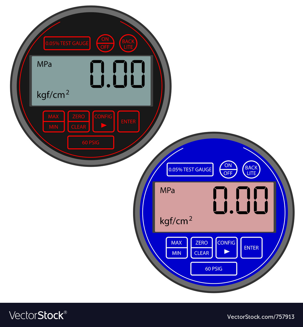 Digitales Gasmanometer