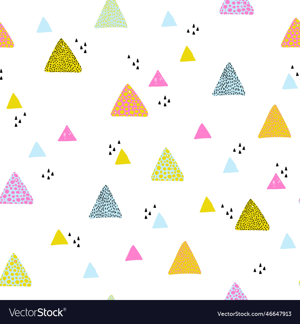Grunge Triangle Pattern