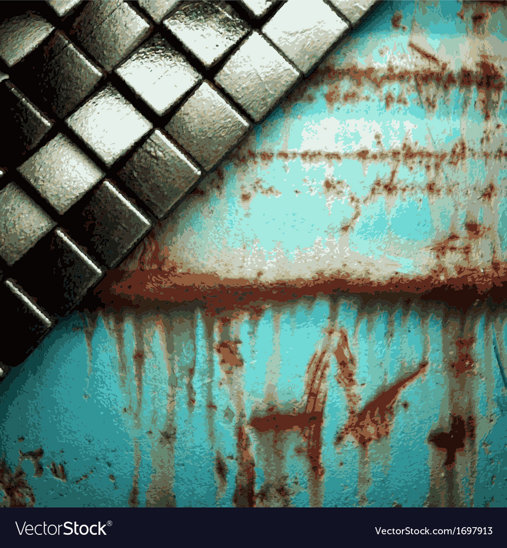 Old metal background Royalty Free Vector Image