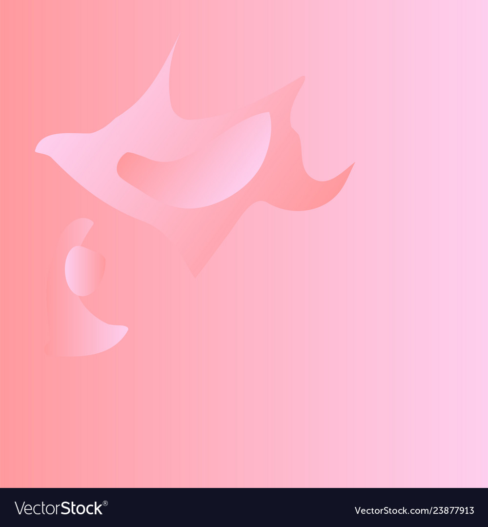 Pink gradient background with abstract color blots vector image Pink gradient background with abstract color blots