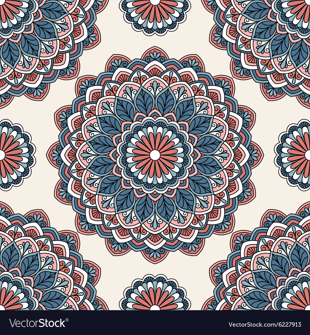 Seamless oriental pattern