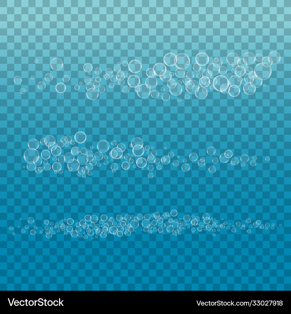 Bubble water Royalty Free Vector Image - VectorStock