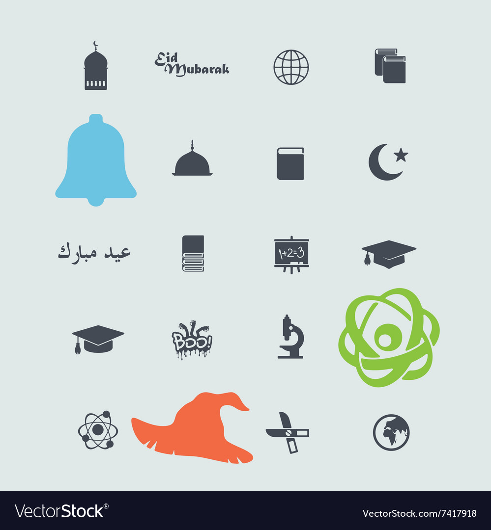 Set of web icons