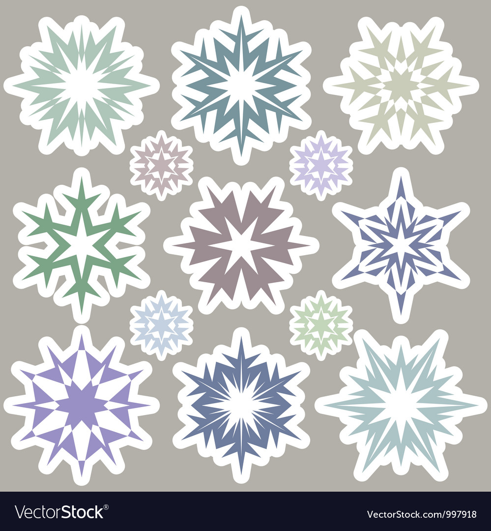 Winter Snowflake Pattern