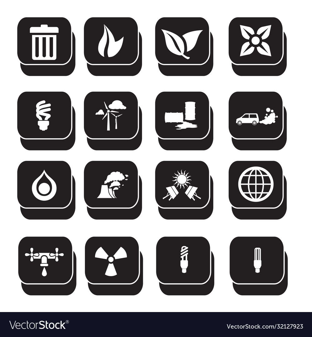 Collection icons for web design isolated on white