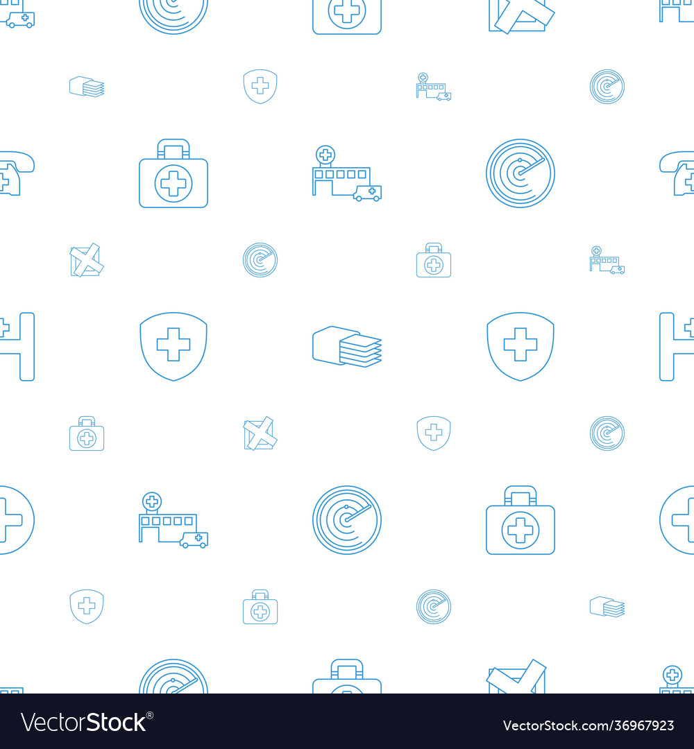 Cross icons pattern seamless white background