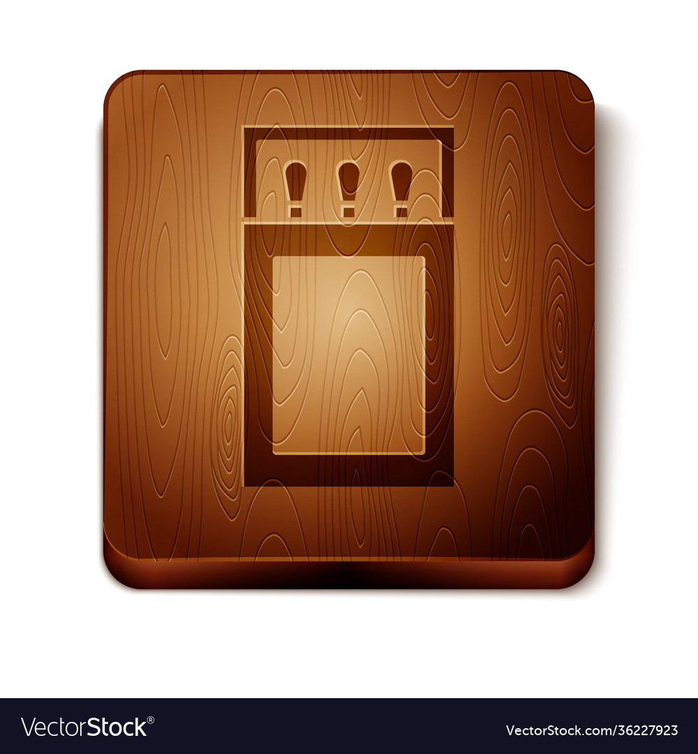 Isometric open matchbox and matches icon isolated