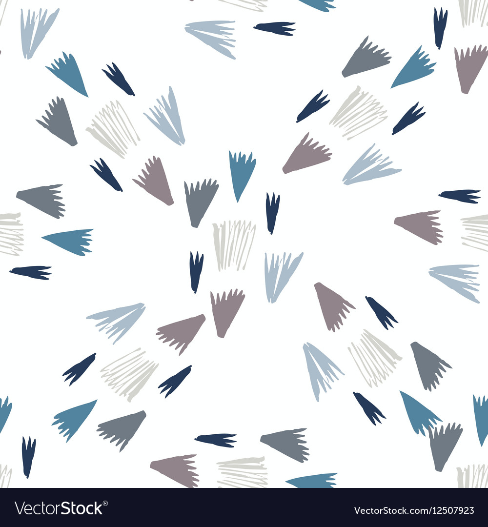 Scandinavian abstract seamless pattern