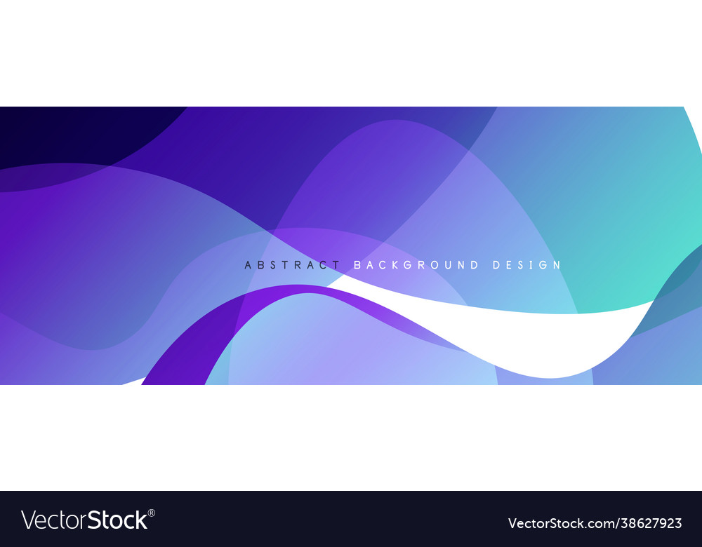 Trendy simple fluid color gradient abstract Vector Image Trendy simple fluid color gradient abstract