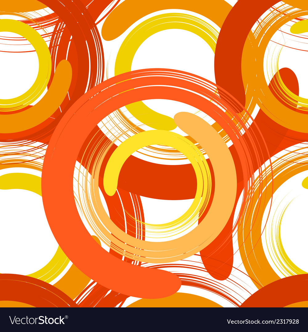 Abstract seamless texture with color circles