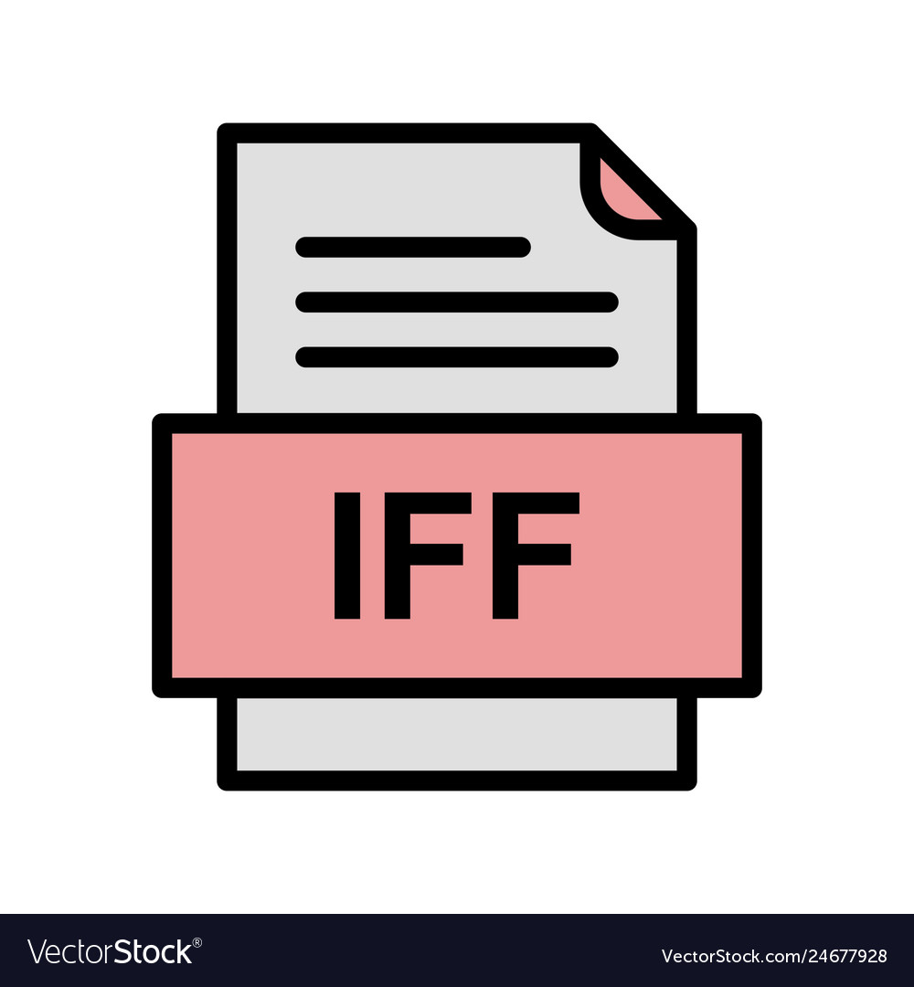 Iff file document icon