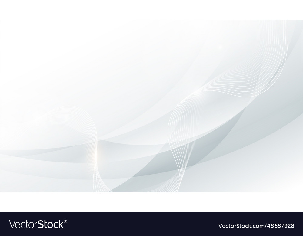 Modern and elegant dynamic wavy line backdrop