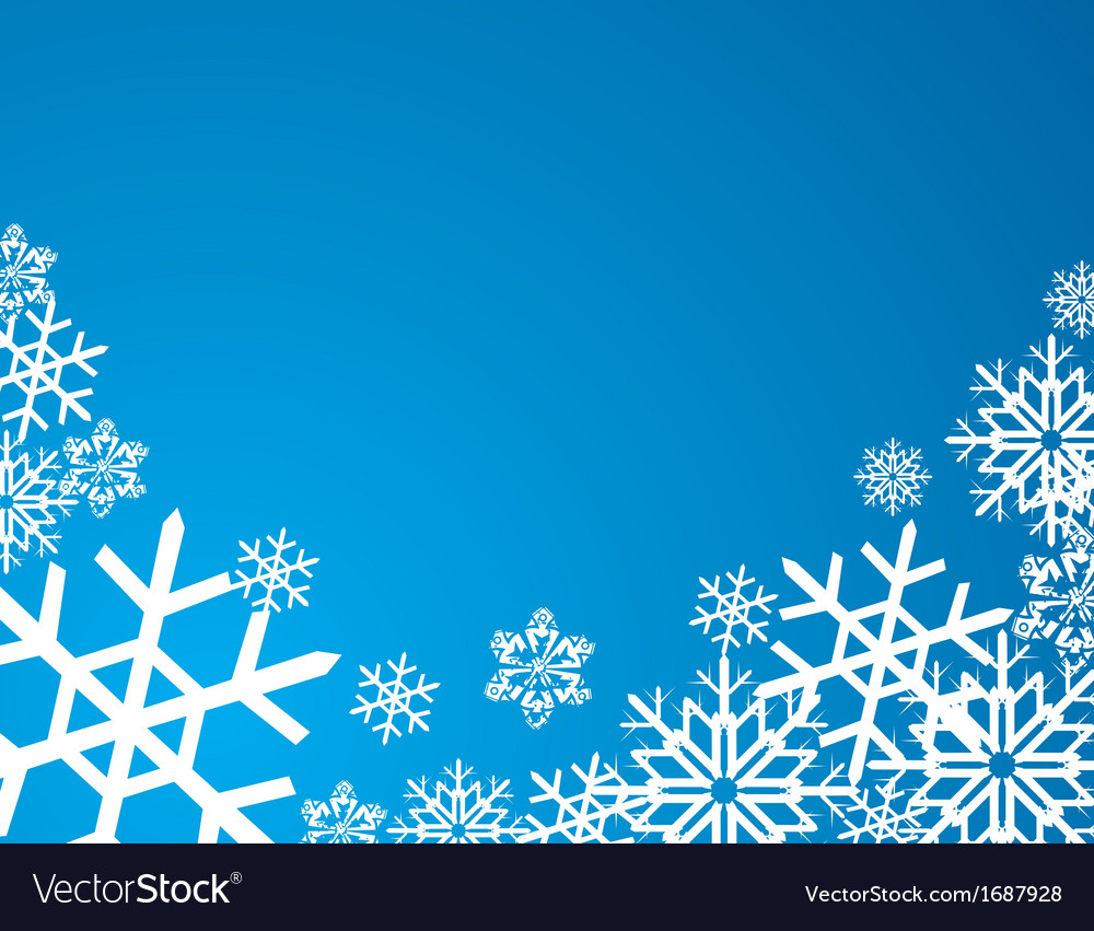 Snowflake background