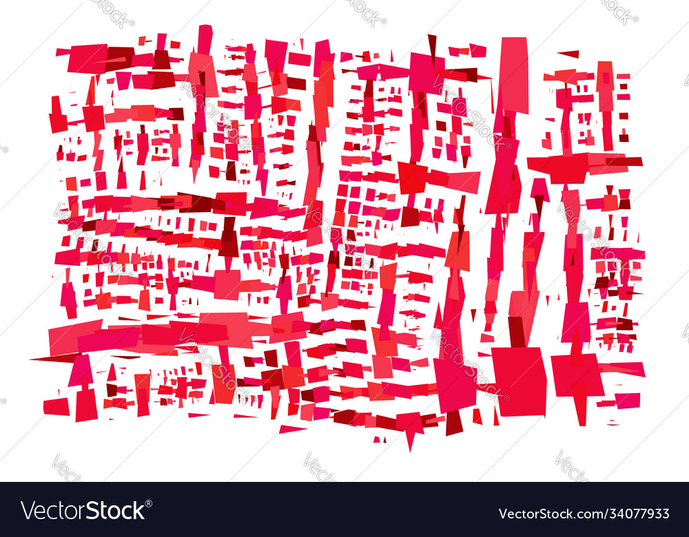 Abstract art - random geometry shapes generative vector image Abstract art - random geometry shapes generative