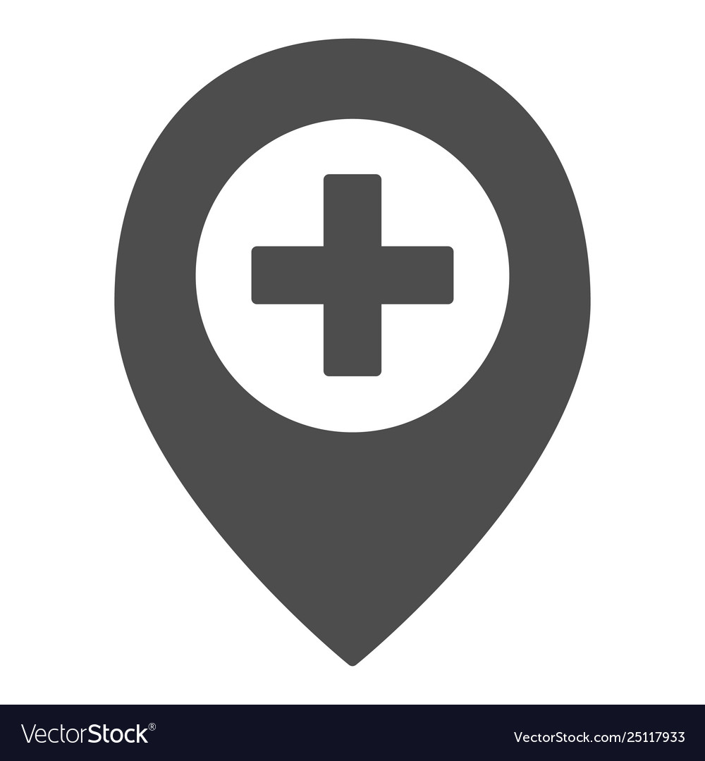 Add location solid icon map pin and plus