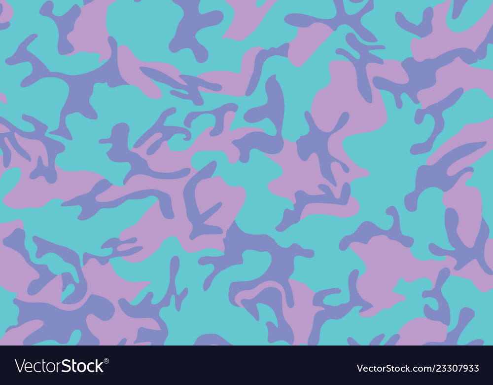 Background pattern of summer army camouflage vector image Background pattern of summer army camouflage