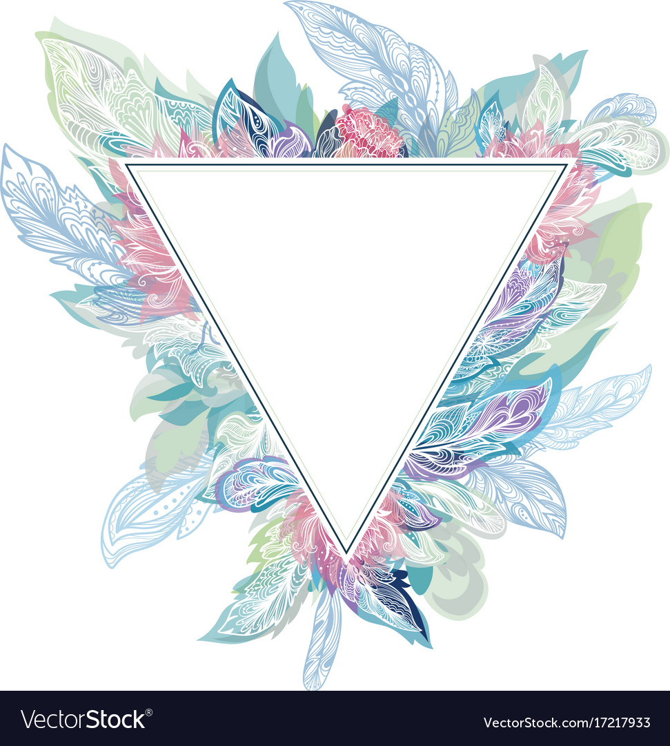 Boho Triangle Frame