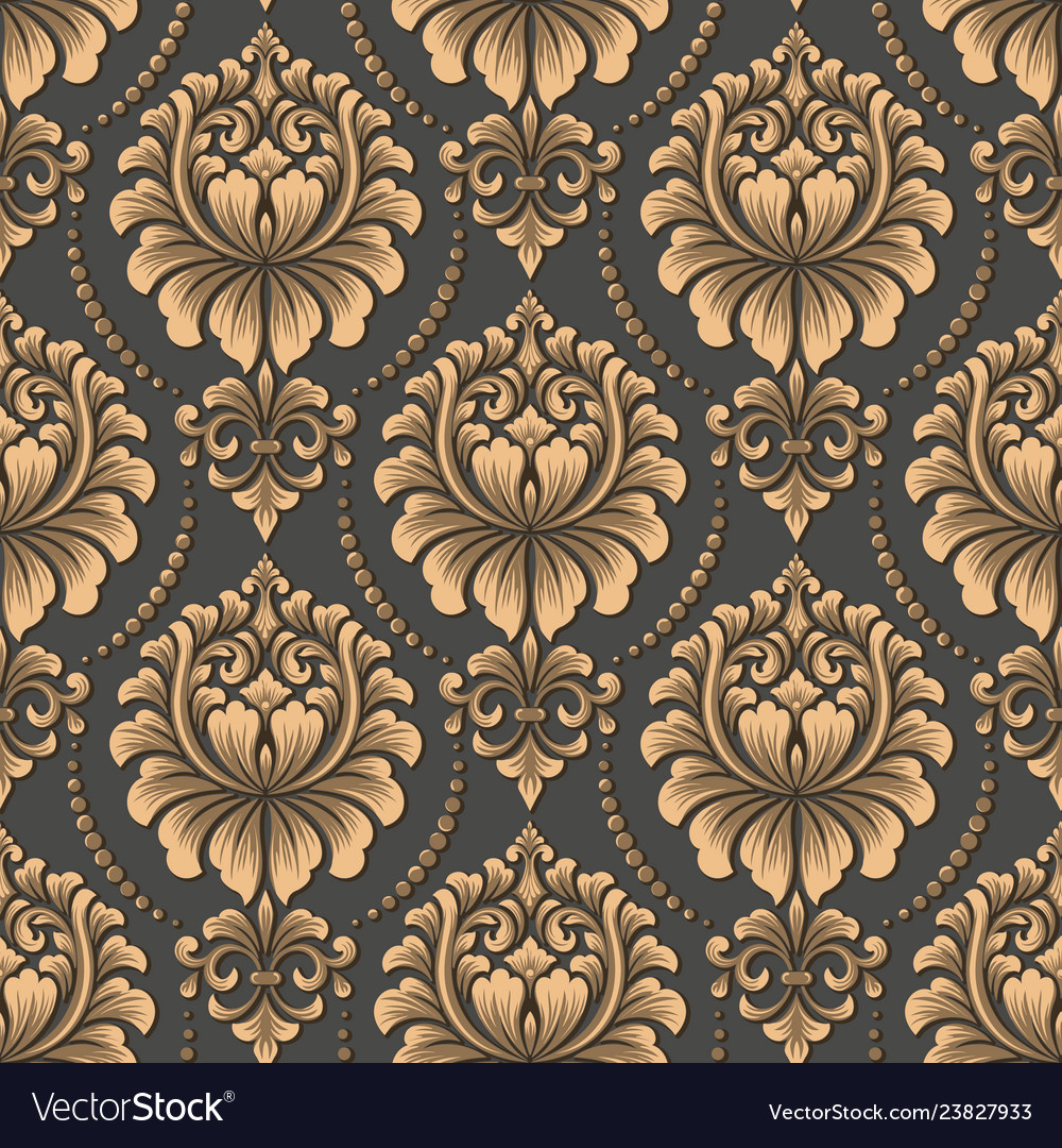 Damask Pattern Background