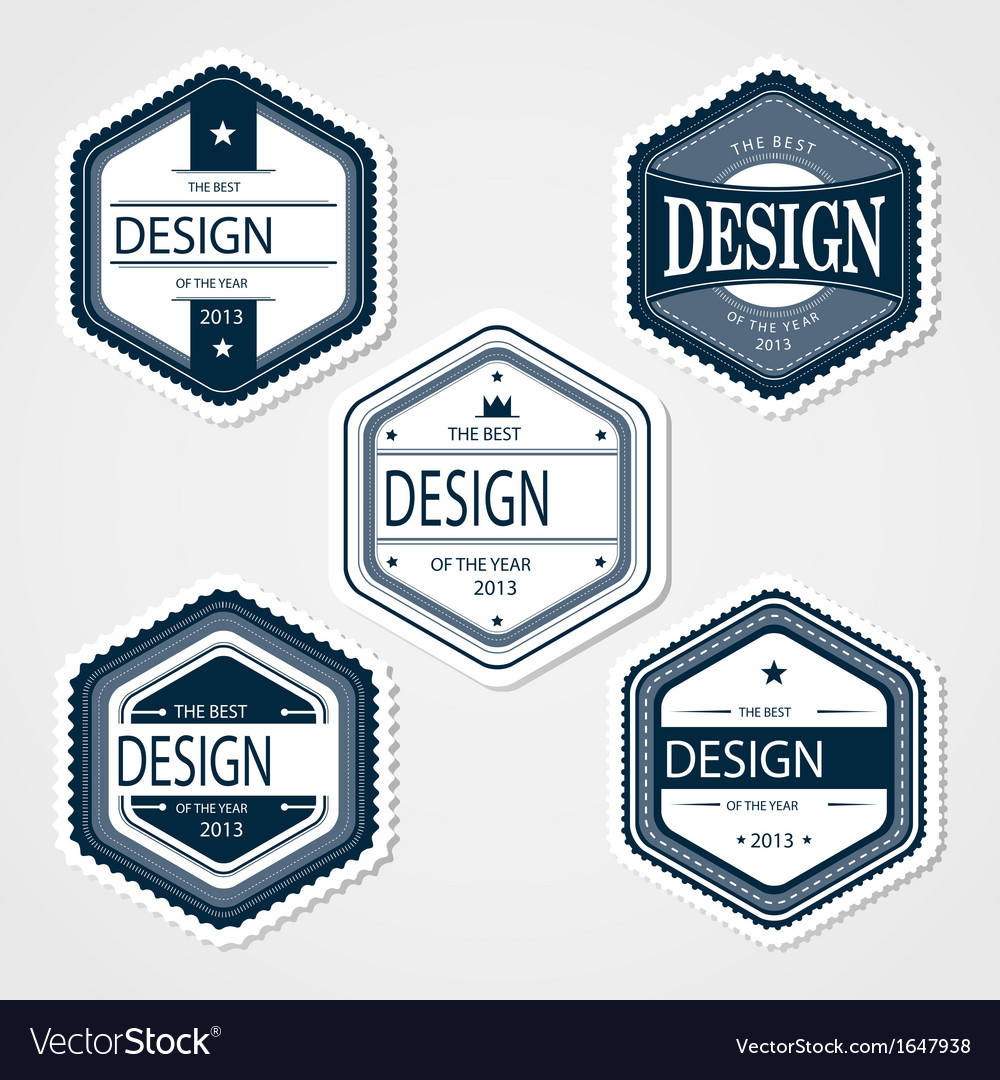 Awesome badges template