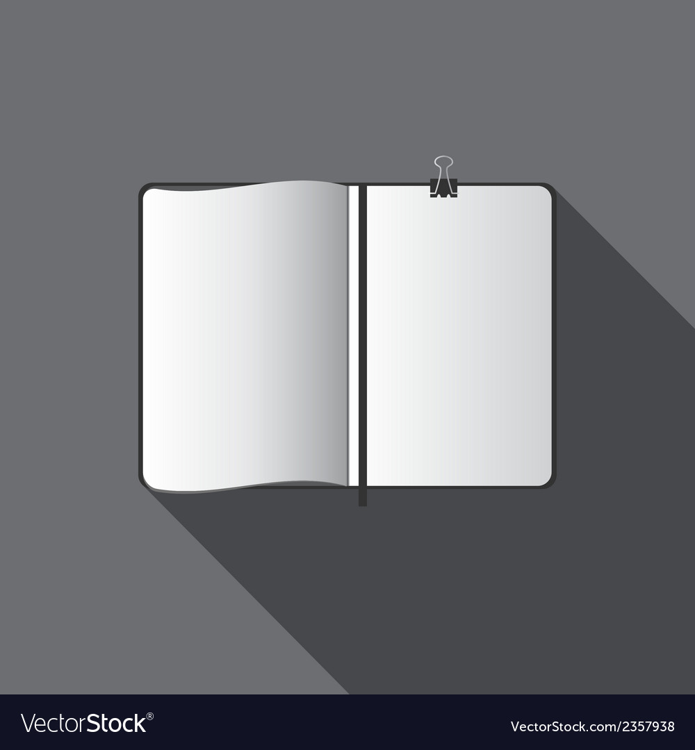 White blank template