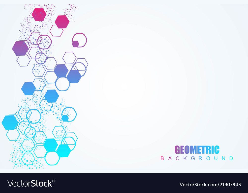 Big data visualization background modern