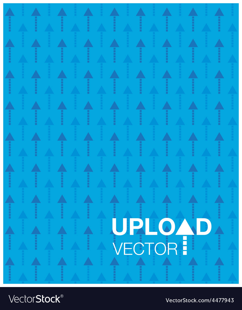 Blue upload background