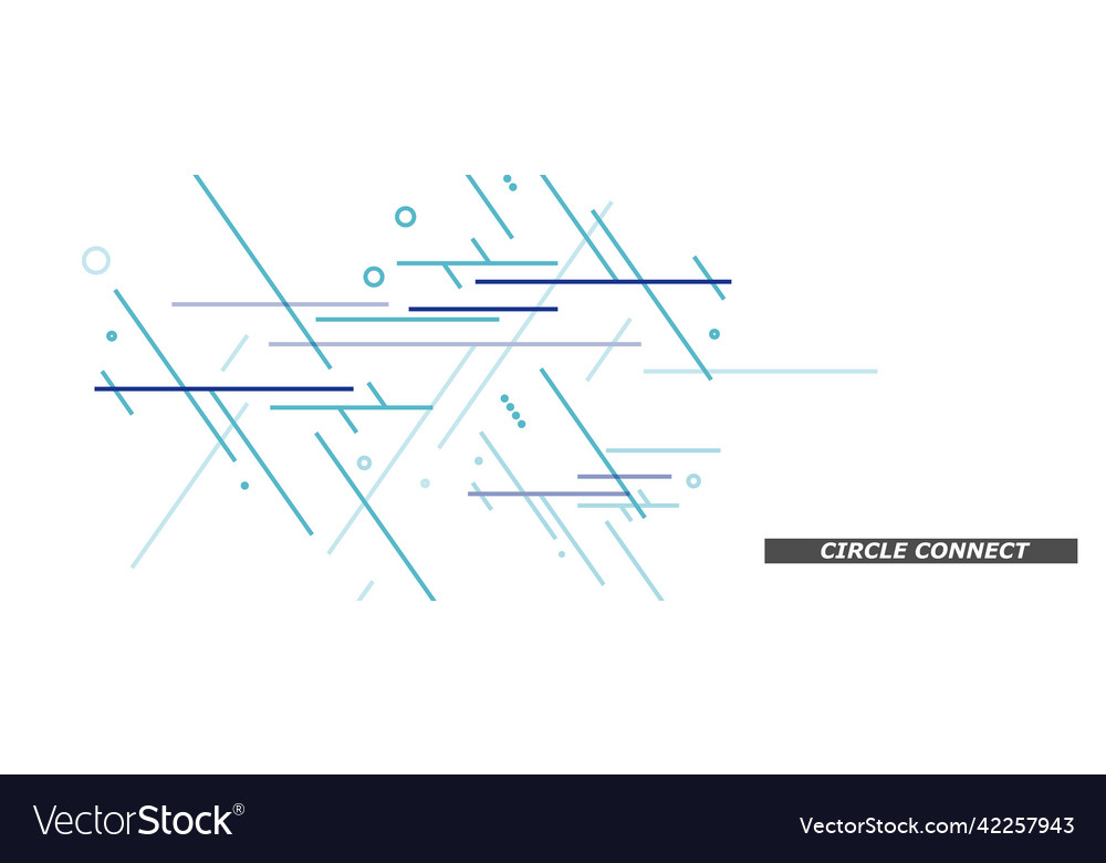 Dynamic Blue Lines Geometric Pattern