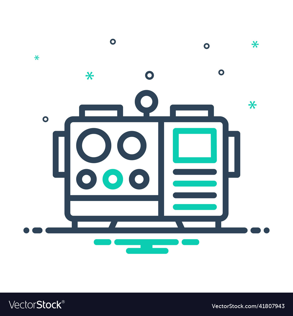 Generator Royalty Free Vector Image - VectorStock