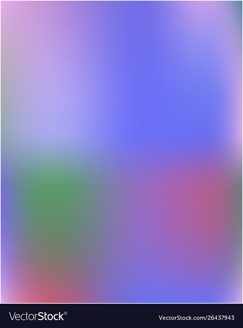 Gradient mesh painted in different colors