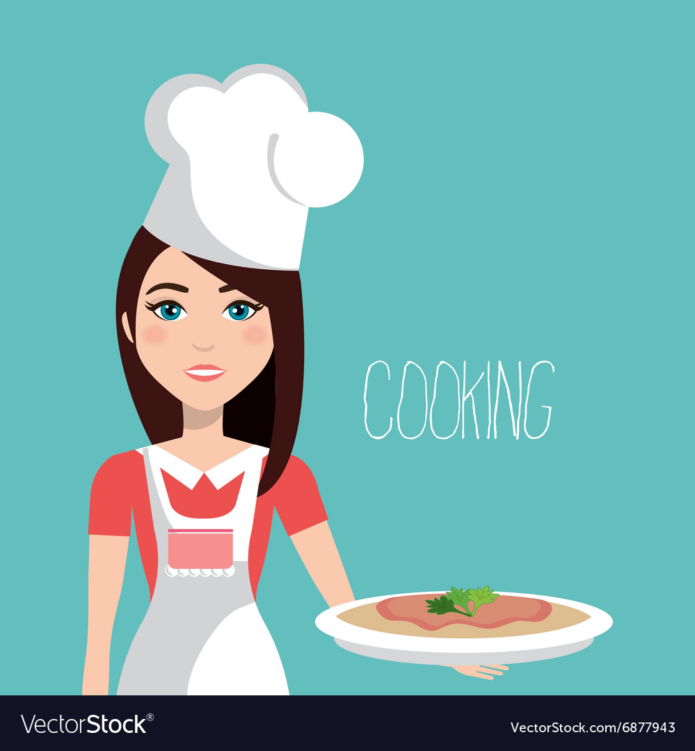 Healthy and delicious food Royalty Free Vector Image